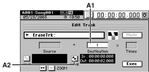 KORG D32XD - EraseTrk (effacement de piste) - 2