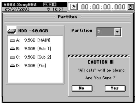 KORG D32XD - 6-2. Utilaires de disque (Disk Utility) - 2