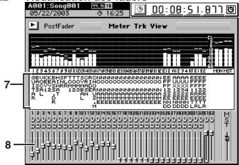 KORG D32XD - Bouton de selection d'affichage - 2