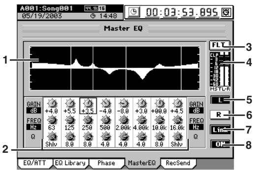 KORG D32XD - 3d-4. Correcteur master (Master EQ) - 1