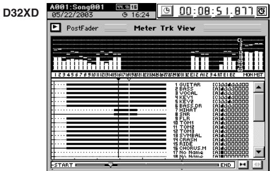 KORG D32XD - Entrée audio depuis une gutare - 4