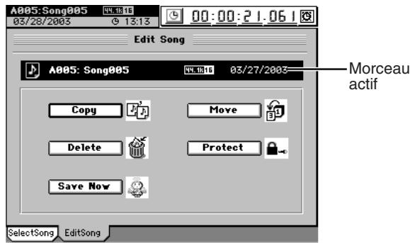 KORG D32XD - 3-1. Procedure d'édition de morceau - 1