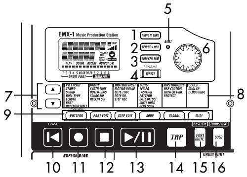 KORG EMX1 - Section touches de pas (p.13) - 1