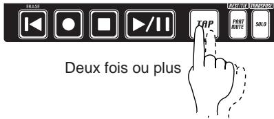 KORG EMX1 - Pour garder un TEMPO constant tout en changeant de motif (TEMPO LOCK) - 3
