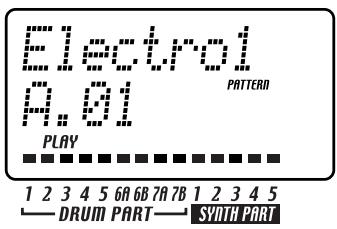 KORG EMX1 - Pour arrêter la reproduction - 1