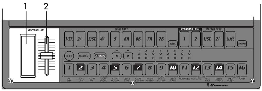KORG ESX1 - Section de l'arpeggiateur - 1