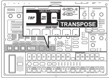 KORG ESX1 - Spécifier l'importance du swing - 3