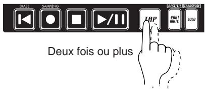 KORG ESX1 - Garder un tempo constant tout en changeant de motif (TEMPO LOCK - tempo bloqué) - 3