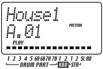 KORG ESX1 - Pour arrêter la reproduction - 1