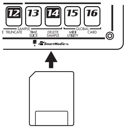KORG ESX1 - Utiliser la carte SmartMedia™ - 1