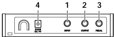 KORG AX3A - Panneau Arrière - 1