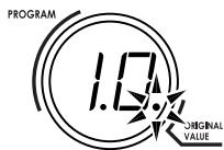 KORG AX3A - Checking the values saved in a program (Original Value) - 1