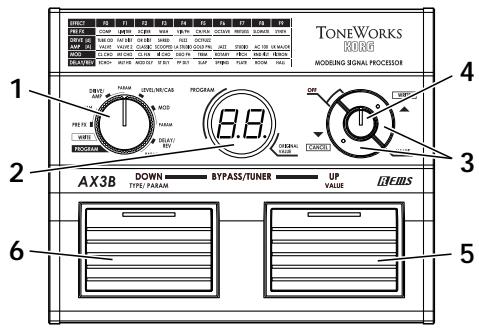 KORG AX3B - Bedienfeld - 1