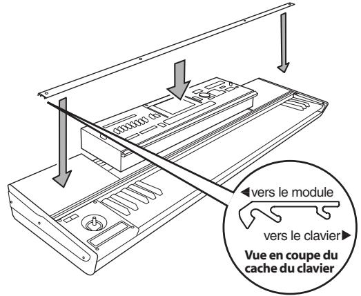 KORG KEYBOARD ASSEMBLY 73KEY - Installation du module - 1