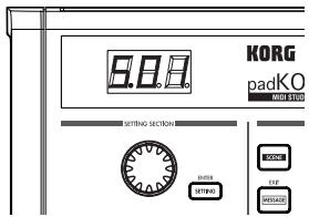 KORG KPC1 - Mode de lecture - 1
