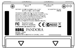 KORG PANDORA PX5D - Herstellen der Anschlüsse - 3