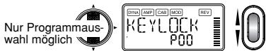 KORG PANDORA PX5D - Key Lock-Funktion - 1