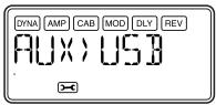 KORG PANDORA PX5D - AUX>USB: USB audio interface - 1