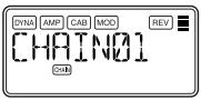 KORG PANDORA PX5D - Chain select (CHAIN 01-20) - 1