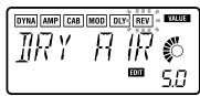 KORG PX4 - 5) DLY (modélisation du retard) - 2