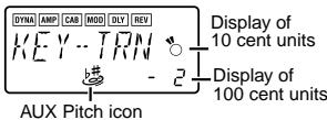 KORG PX4 - AUX Pitch mode - 1