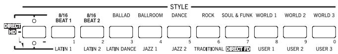 KORG PA50 - Selectionner un STYLE - 2