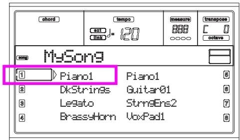 KORG PA50 - Arrêtez la reproduction du morceau. - 3