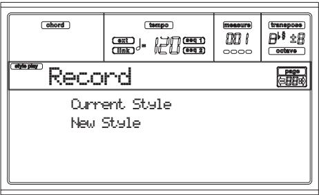 KORG PA50 - ENTRER en mode RECORD - 1