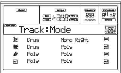 KORG PA50 - Paramètres - 3