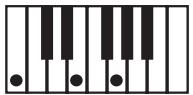 KORG PA50 - Clé/accord - 3