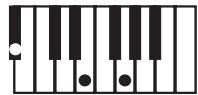 KORG PA50 - Clé/accord - 6