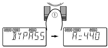 KORG AX1B - Bypass - 1
