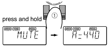 KORG AX1B - Mute - 1