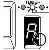 KORG AX1B - Tuning your bass - 4