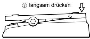 KORG AX1B - - Expressionpedal kalibrierten (einstellen) - 3
