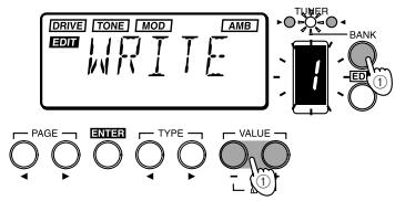 KORG AX1B - WRITE - 2