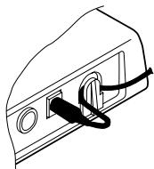 KORG AX1B - Rear Panel - 3