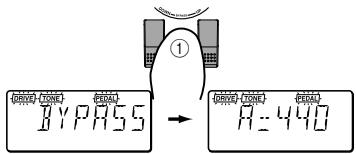 KORG AX1B - Bypass - 1