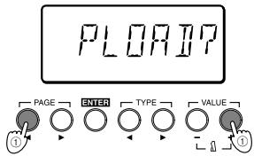 KORG AX1B - Restoring the preset programs (factory setting programs) - 1