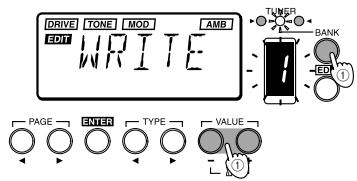 KORG AX1B - WRITE - 2