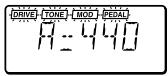 KORG AX1G - Accordage de la guitare - 2