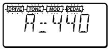 KORG AX1G - Kalibrierungändern - 1