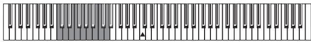 KORG C320 - Selezionare il canale di trasmissione - 1
