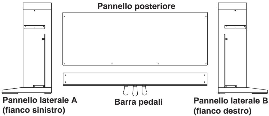 KORG C320 - Procedura di assemblaggio - 1