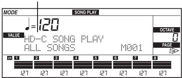 KORG I40M-HD - In Song Play mode - 1