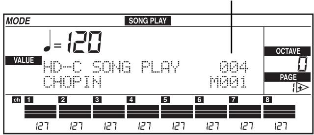 KORG IS35-HD - In Song Play mode - 2