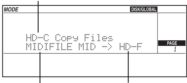 KORG IS35-HD - Copia dei file - 3