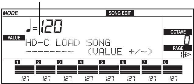 KORG IS35-HD - In Song Edit mode - 1