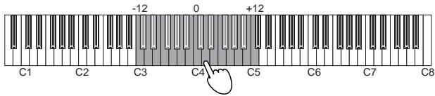 KORG K SERIES - Transpose - 1