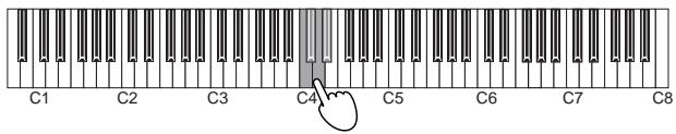 KORG K SERIES - Anschlagkurve - 1